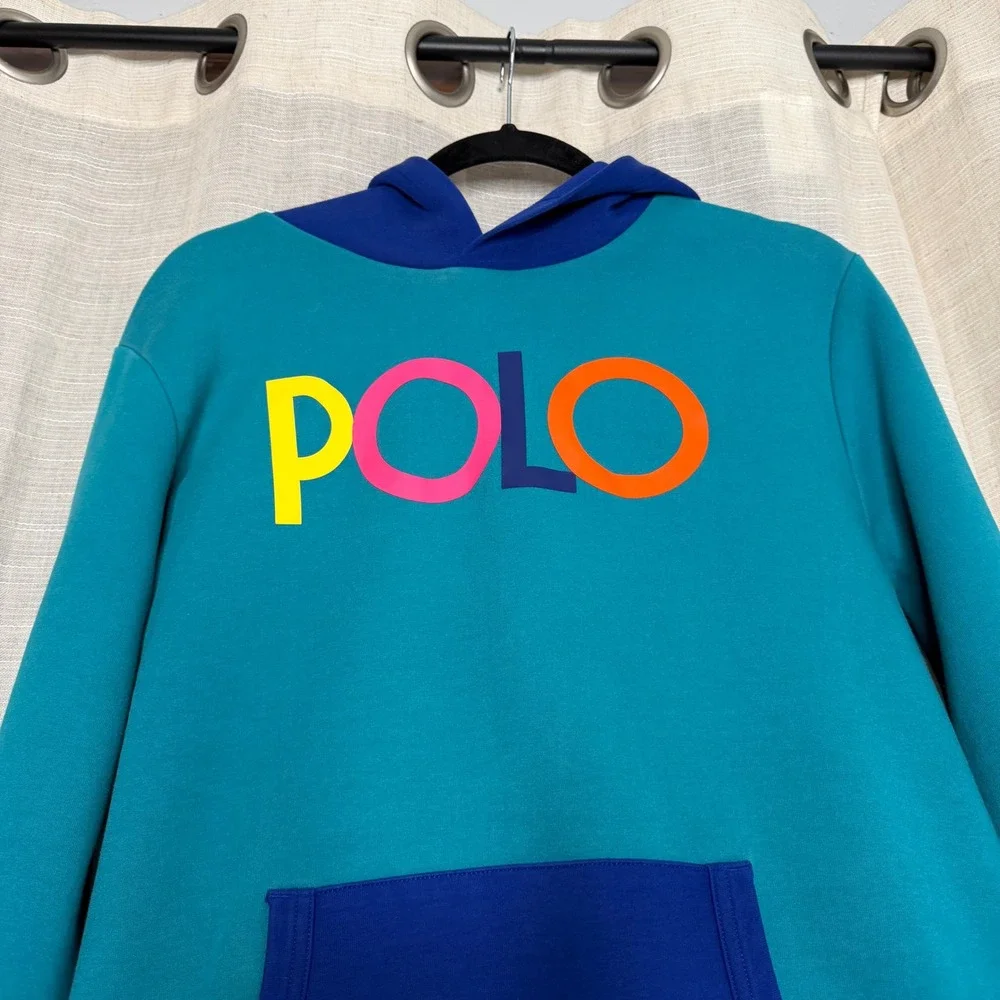 Polo Ralph‎ Lauren Spectre Colorbock Hoodie Jogger Sweatpants Set Boys Youth XL